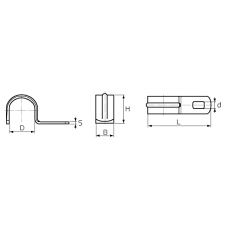 КВТ Скоба однолапковая стальная СМО 21–22 (мин партия 100 шт.) 49188 KVT КВТ Скоба однолапковая стальная СМО 21–22 (мин партия 100 шт.) 49188 KVT