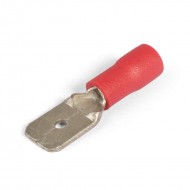 КВТ Разъем плоский изолированный РПИ-П 1.5–(6.3) (мин партия 500 шт.) 49614 KVT