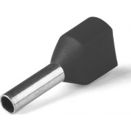 КВТ Наконечник втулочный двойной НШВИ(2) 1.5–8 (мин партия 100 шт.) 61587 KVT