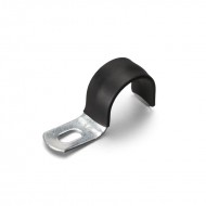 КВТ Скоба металлическая однолапковая СМО-П 21-22 с покрытием (мин партия 100 шт.) 62972 KVT