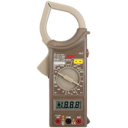 КВТ Клещи токовые цифровые M266C 70480 KVT КВТ Клещи токовые цифровые M266C 70480 KVT