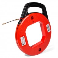 КВТ Cтальная протяжка в оболочке из полипропилена со сменными наконечниками STP-4.0/30К (Fortisflex), 76685 KVT