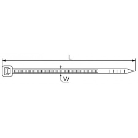 КВТ Стяжка нейлоновая КСС «Grizzly» 3х150 78817 (цена за уп.) KVT КВТ Стяжка нейлоновая КСС «Grizzly» 3х150 78817 (цена за уп.) KVT