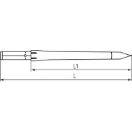 КВТ Бита диэлектрическая "Слим" PZ/FL1*70 80213 KVT