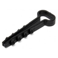 КВТ Дюбель-хомут ДХП 12-6 (ч) (100шт.) 81830 KVT