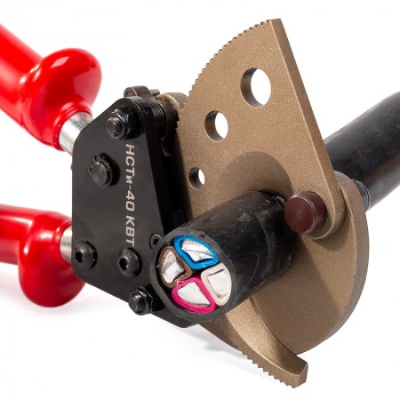 КВТ Секторные ножницы диэлектрические для резки проводов АС и бронированных кабелей НСТи-40 84395 KVT КВТ Секторные ножницы диэлектрические для резки проводов АС и бронированных кабелей НСТи-40 84395 KVT