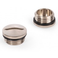 КВТ Заглушка латунная ОКМ-M16 (мин партия 50 шт.) Fortisflex 88665 KVT